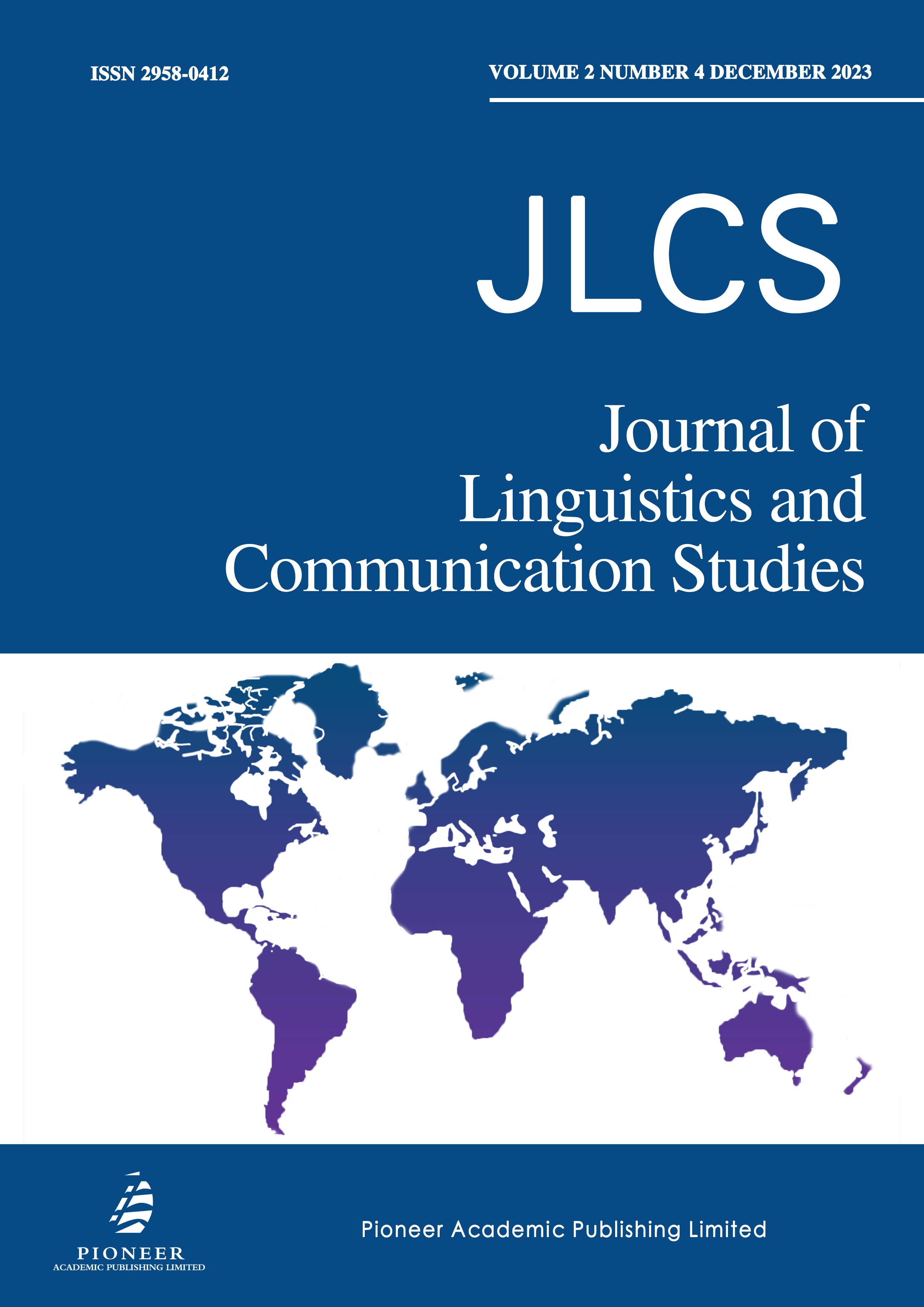 Journal Of Linguistics And Communication Studies